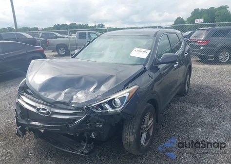 2017 Hyundai Santa Fe Sport 2.4L from USA, damaged, VIN 5XYZTDLB2HG451648
